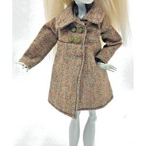 Handmade Monster High Fashion Doll Clothes Pea Coat NEW